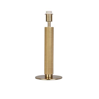 Base Only - London Table Lamp - Knurled Gold Metal
