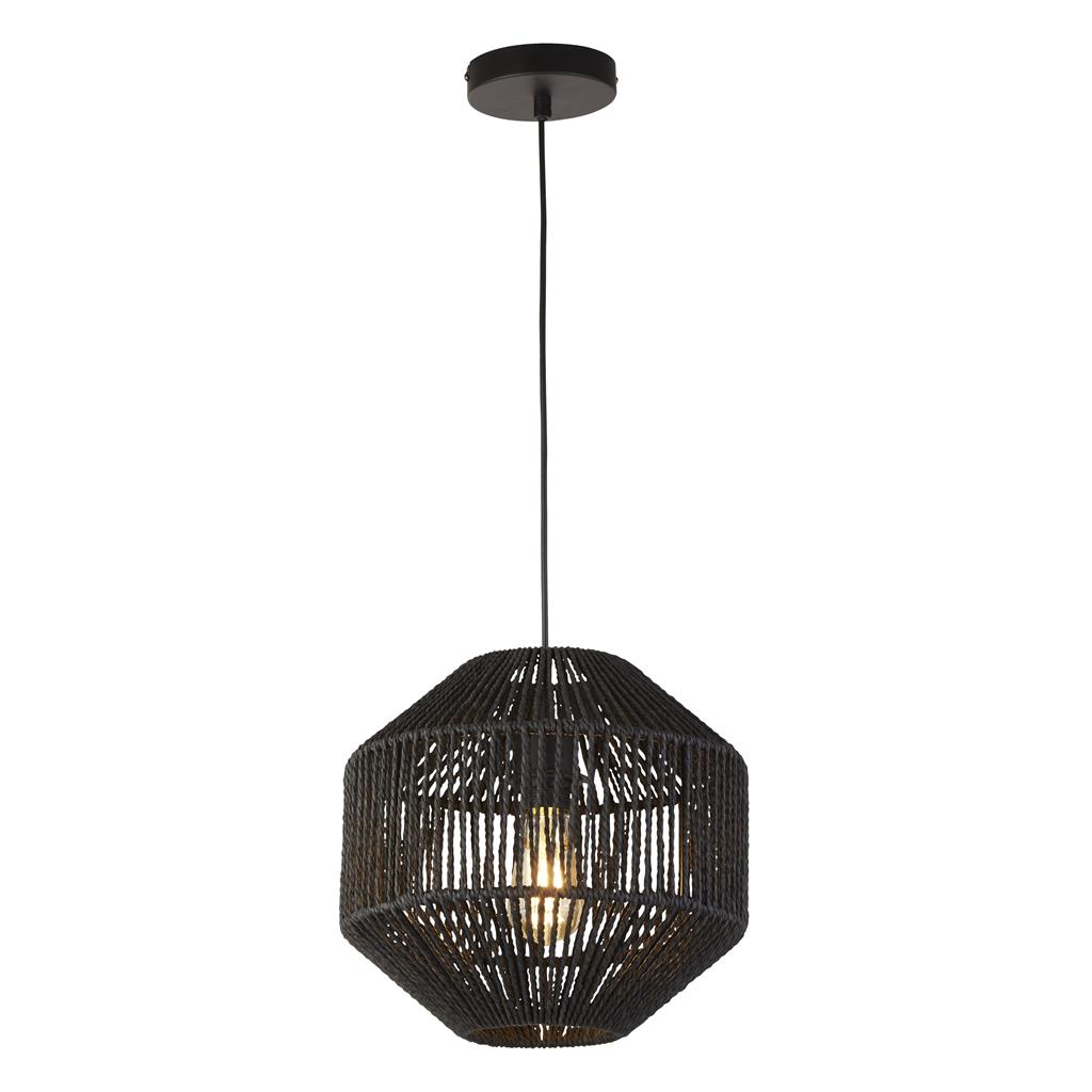 Wicker Ceiling Pendant -Natural Rope