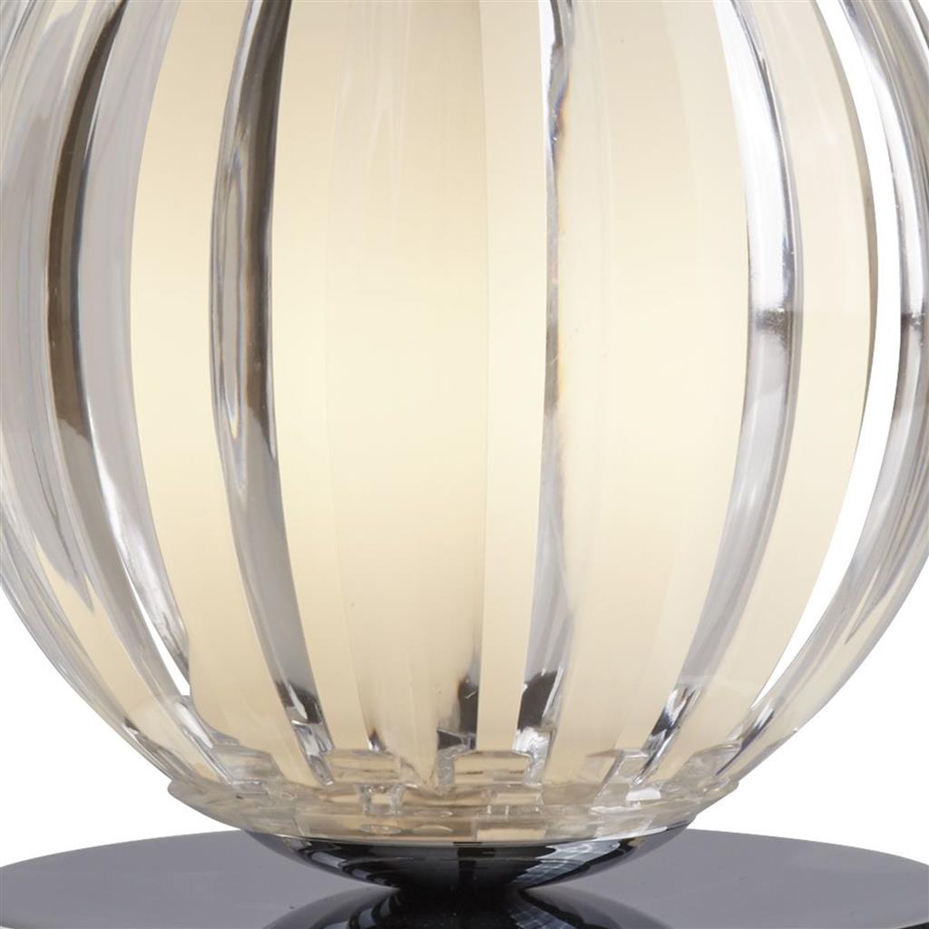 Claw Touch Table Lamp - Acrylic, Frosted Glass & Chrome