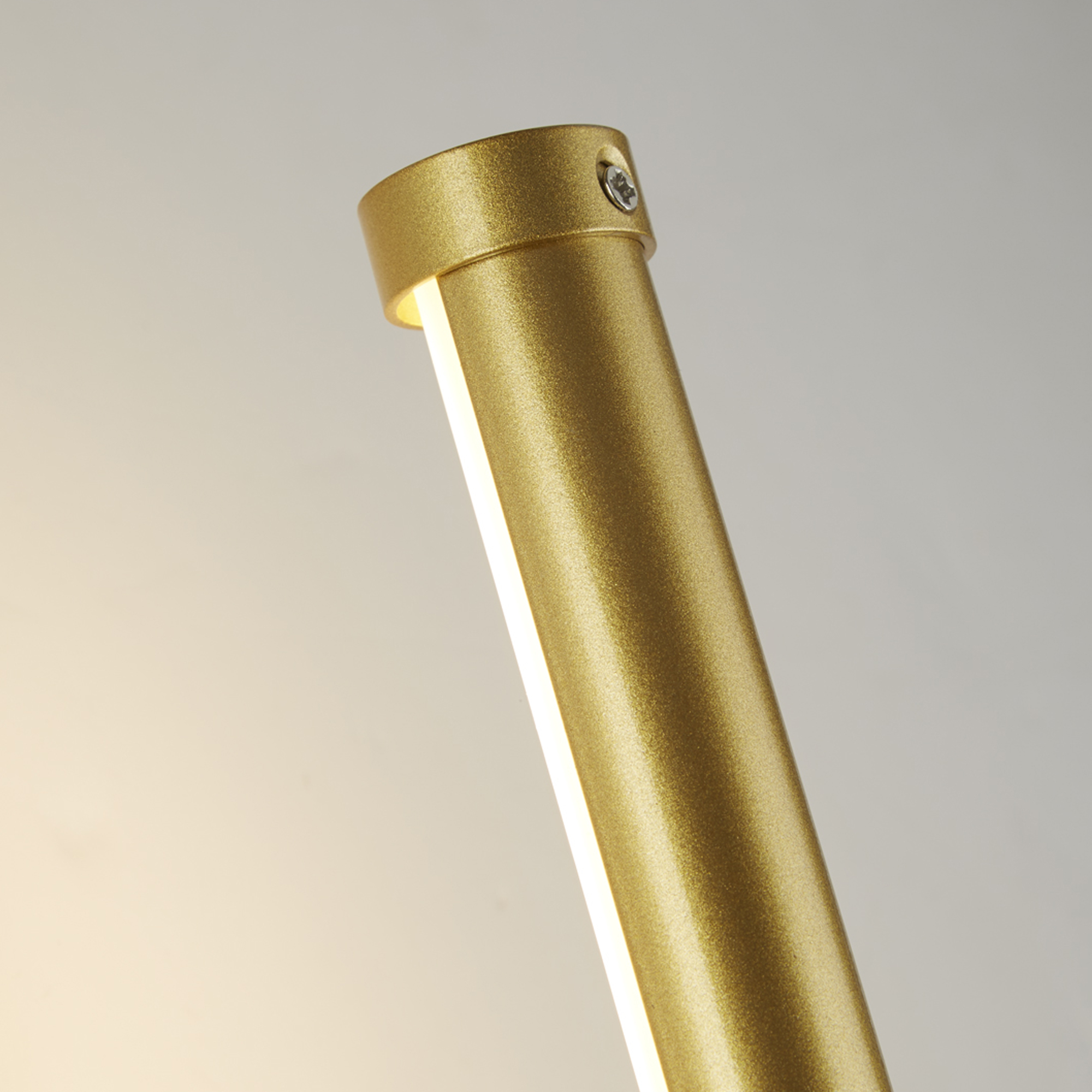 Lux & Belle LED Wall Light - Gold Metal & Opal