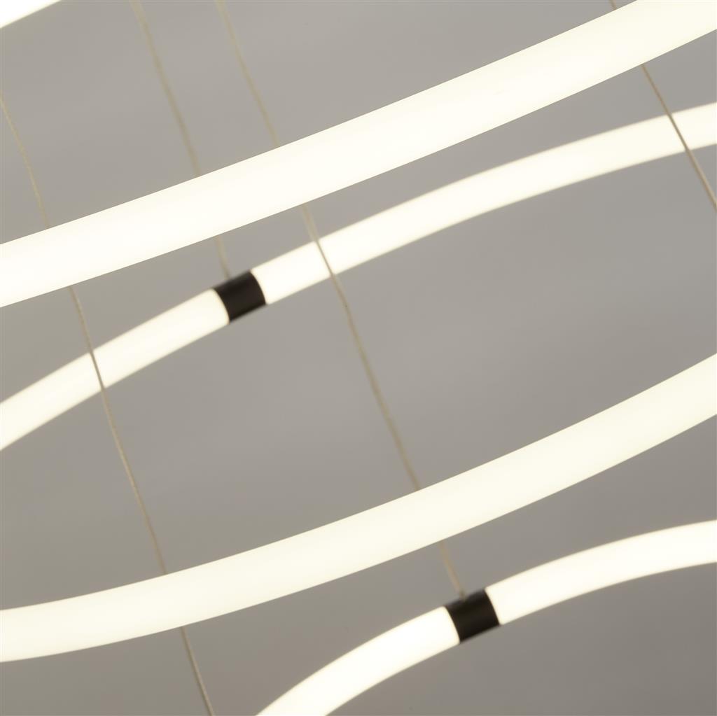 Revolve LED 3Lt Ring Ceiling Pendant - Opal Tubes
