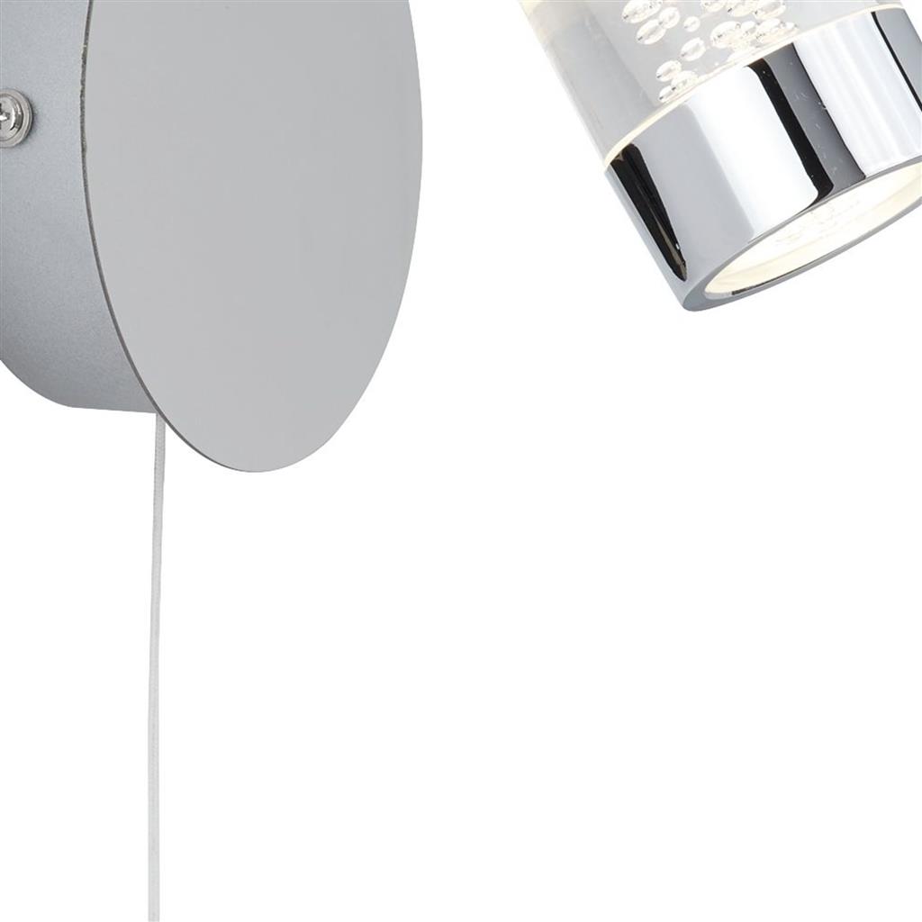 Bubbles LED Bathroom Spotlight - Chrome & Acrylic, IP44
