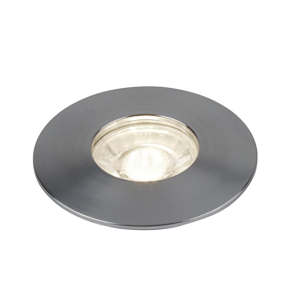Pack X 3 LED Recessed Satin Silver Light