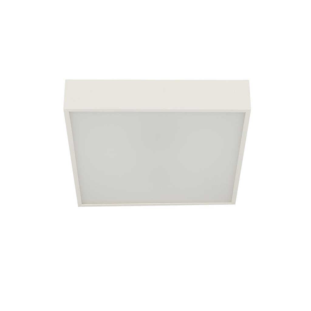 Zeus Bathroom Ceiling Light - White Metal