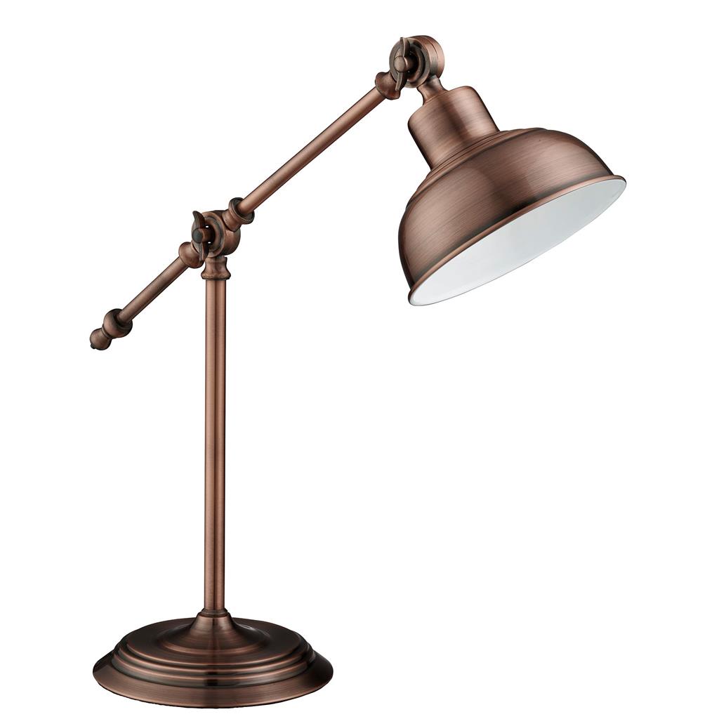 Macbeth Adjustable Table Lamp - Antique Copper