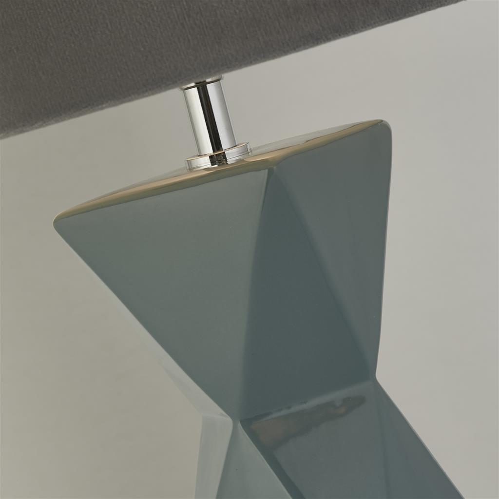 x Chatham Table Lamp - Blue Ceramic