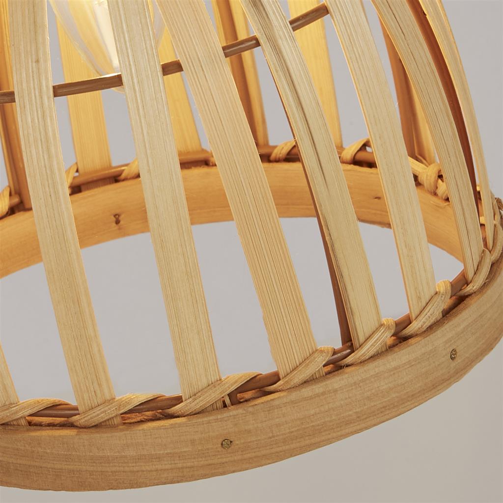 x Malaga Table Lamp - Bamboo