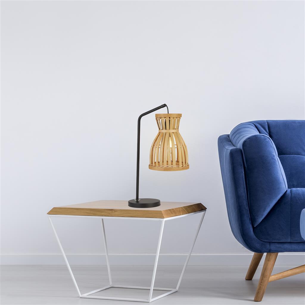 x Malaga Table Lamp - Bamboo