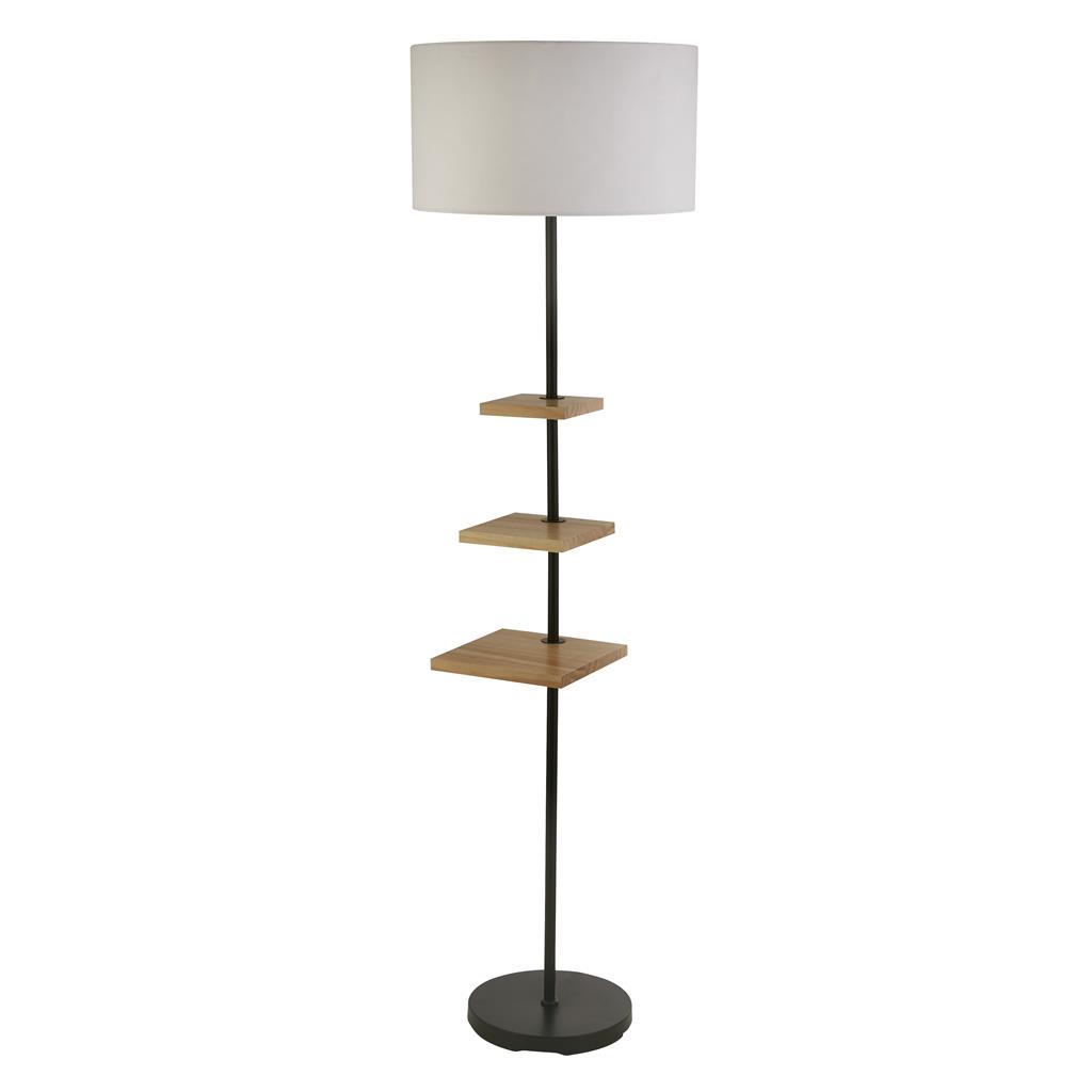 x Norfolk Shelf Floor Lamp