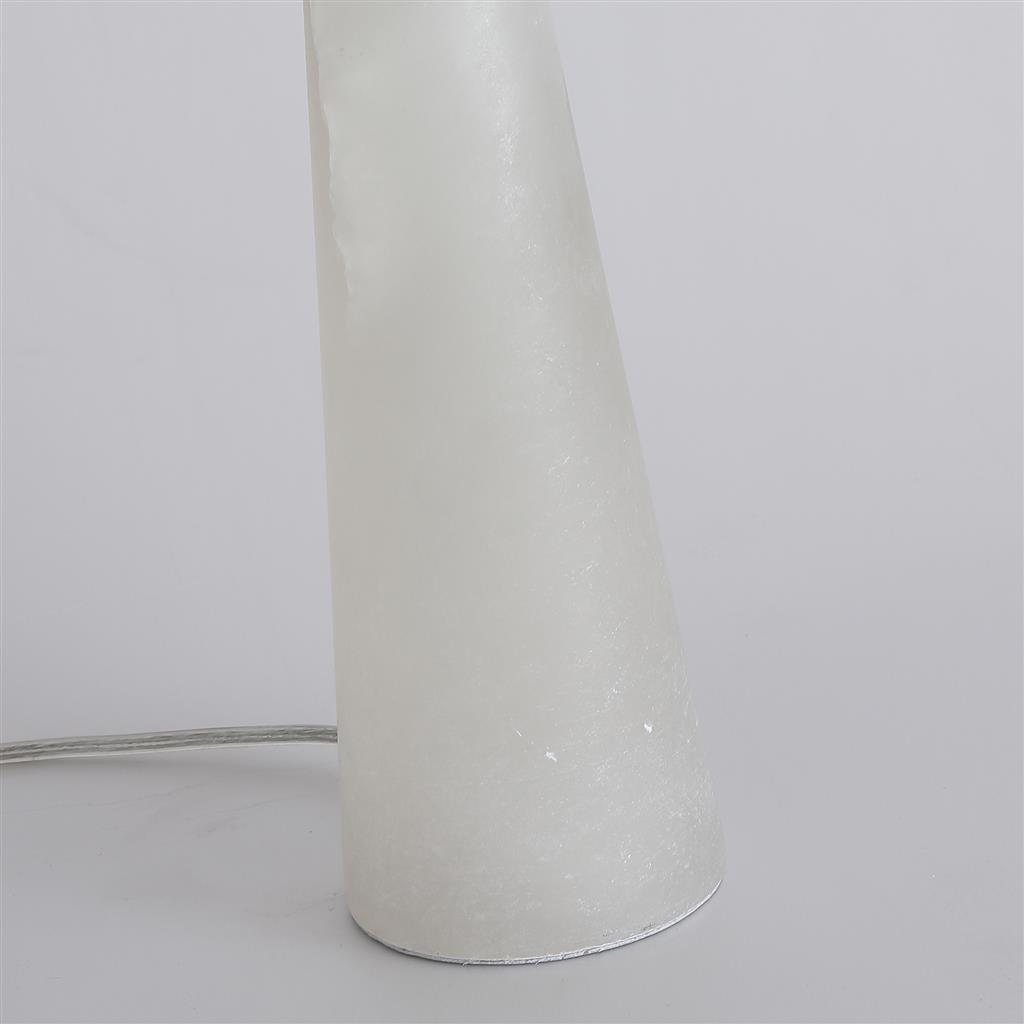 Lux & Belle 2LT Table Lamp-Alabaster & White Linen Shade