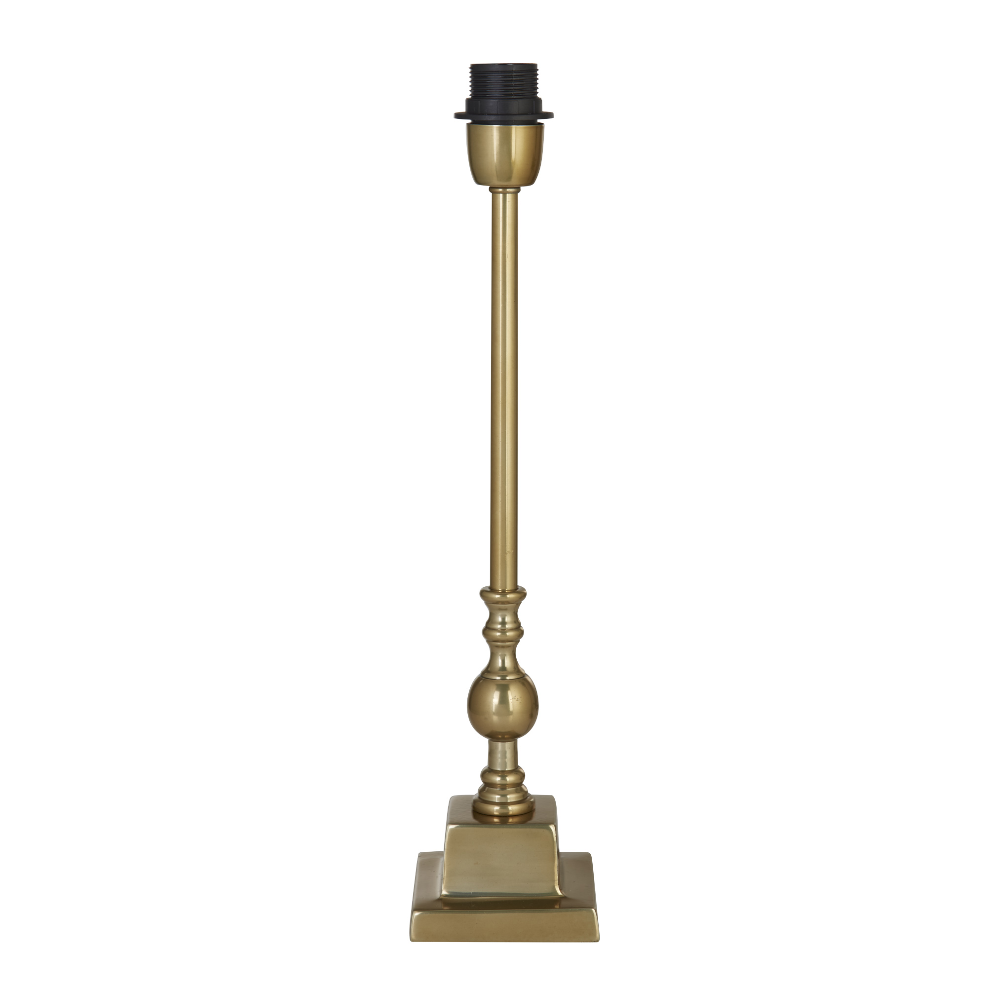 Vintage Pleated Fabric Round Metal Base 1-Light Table Lamp – BulbSquare