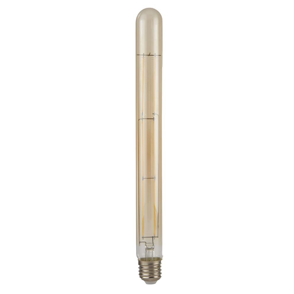 Pack 5 Test Tube Bulb Amber - Dimmable 30Cm 6W