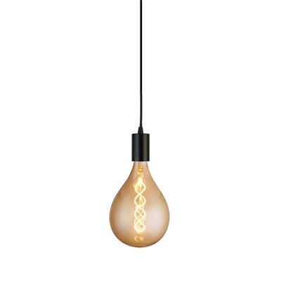 Giant LED Spiral Filament Bulb - Amber