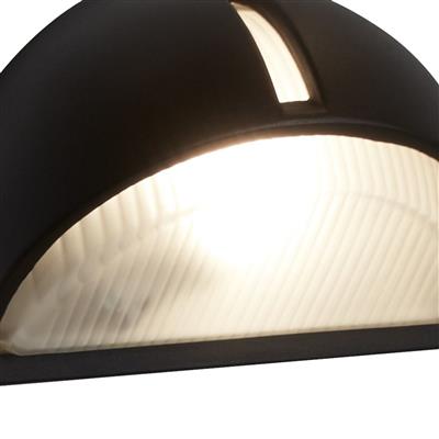 Kentucky LED Outdoor Wall Light  -  Black, Frosted, IP44