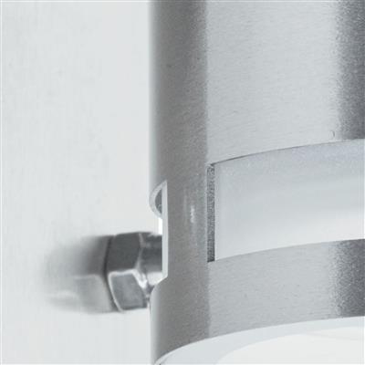 Metro Outdoor Wall Light - Stainless Steel Metal & Glass