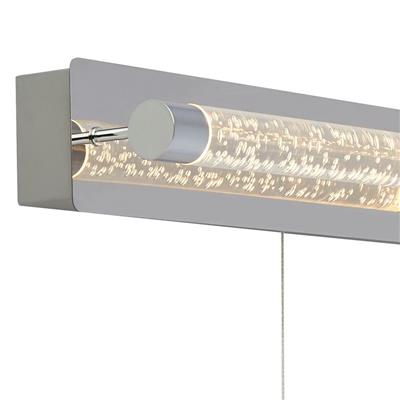 Bubbles LED Bathroom Wall Light - Chrome & Acrylic, IP44