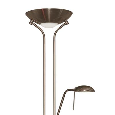 Mother & Child Dimmable Floor Lamp - Antique Brass