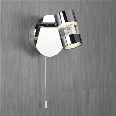 Bubbles LED Bathroom Spotlight - Chrome & Acrylic, IP44