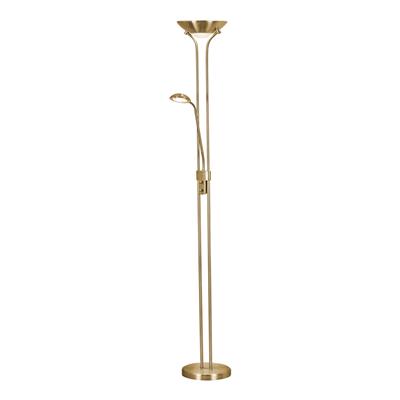 Mother & Child LED Dimmable Floor Lamp - Satin Brass