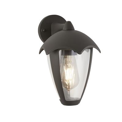 Bluebell Outdoor Wall Light -  Grey & Polycarbonate, IP44