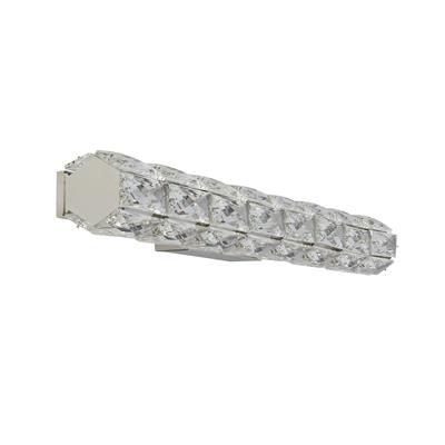 Remy 60cm LED Wall Light - Chrome & Clear Crystal Trim