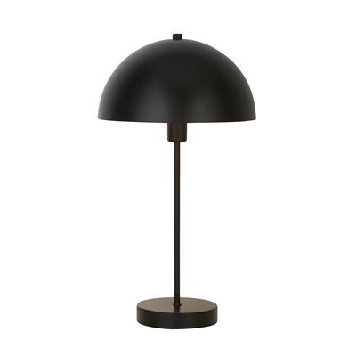 Mushroom Table Lamp - Black Metal