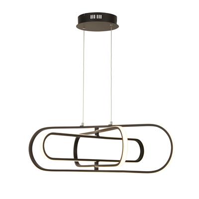 Clip LED Ceiling Pendant  - Black Aluminium