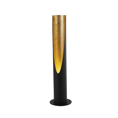 DOT Table Lamp - Black With Gold Leaf Inner