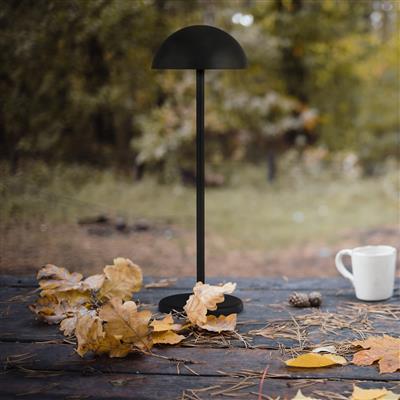 Portabello Portable Outdoor Table Lamp - Black, IP54