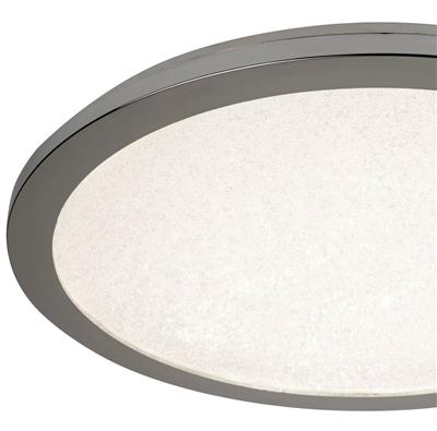 Scilly LED Bathroom Light - Chrome & Crystal Sand, IP44