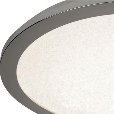 Scilly LED Bathroom Light - Chrome & Crystal Sand, IP44