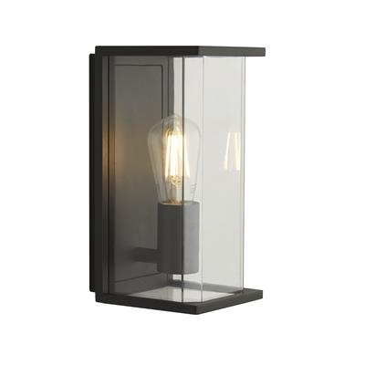Picadilly Outdoor Wall Light - Grey Metal & Polycarbonate