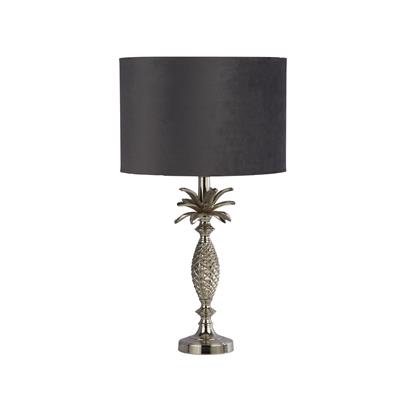 Lux & Belle BASE ONLY - Pineapple Table- Satin Silver Metal