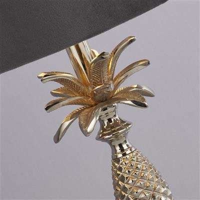 Lux & Belle BASE ONLY - Pineapple Table- Satin Silver Metal