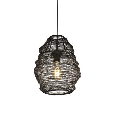 Lux & Belle Small Collapsible Mesh Shade - Matt Black