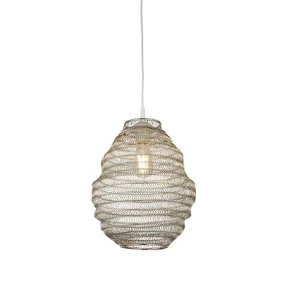 Lux & Belle Small Collapsible Mesh Shade - Matt Silver