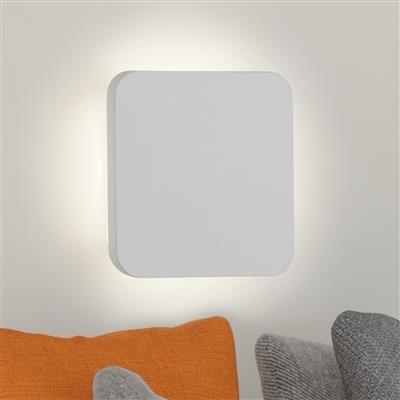 Plaster LED Wall Light - Gypsum