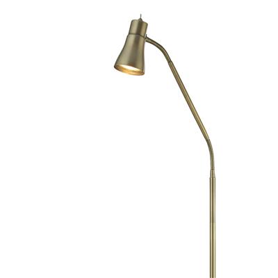 Jolly Flexi Head Floor Lamp - Antique Brass