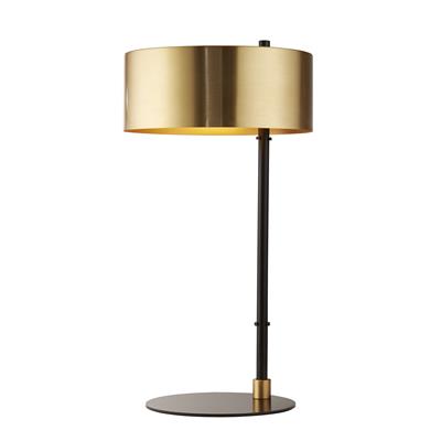 Knox Table Lamp - Black & Gold Metal