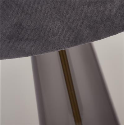 x Verona Table Lamp - Smoked Glass