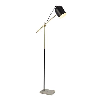 x Odyssey Floor Lamp - Black, Gold & Marble