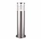 Louvre Outdoor Post - Stainless Steel & Polycarbonate, IP44