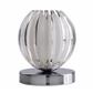 Claw Touch Table Lamp  -  Acrylic, Frosted Glass & Chrome