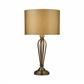 Emma Table Lamp - Antique Brass & Fabric Shade