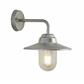 Toronto Outdoor Wall Light - Galvanised Metal & Clear Glass