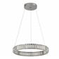 Lux & Belle LED Ceiling Light - Chrome & Clear Glass