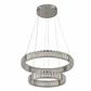 Lux & Belle 2 Tier LED Ceiling Light - Chrome & Clear Glass