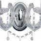 Marie Therese 2Lt Wall Light - Chrome & Clear Crystal