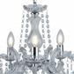 Marie Therese 5Lt Ceiling Pendant - Chrome & Clear Crystal