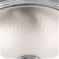 American Diner 2Lt Ceiling Flush - Chrome & Glass,IP44